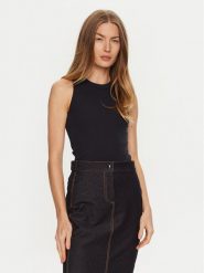 Max Mara Leisure Top Peggi 2426946068 Granatowy Regular Fit. Niebieskie topy damskie Max Mara Leisure, s, bez wzorów, z bawełny, bez kołnierzyka, bez ramiączek. Za 229.99 zł.