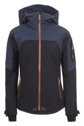 Kurtka damska Icepeak Dacono Shell. Czarne kurtki sportowe damskie Icepeak, xs, bez wzorów, z materiału, bez ramiączek, z kapturem, do biegania. Za 169.00 zł.
