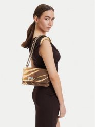 Just Cavalli Torebka 80RA4BBA ZSA85 Brązowy. Brązowe torebki do ręki damskie Just Cavalli, bez wzorów, ze skóry, bez dodatków. Za 841.99 zł.