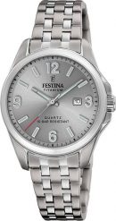 Zegarek damski Festina F20697-2 szary. Szare zegarki damskie Festina. Za 833.61 zł.
