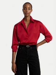LAUREN RALPH LAUREN Koszula 200B27610006 Czerwony Relaxed Fit. Czerwone koszule damskie Lauren Ralph Lauren, xxl, bez wzorów, z syntetyku, bez kołnierzyka, bez ramiączek. Za 769.99 zł.