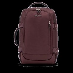 Wings Kabinowy Plecak Torba 2W1 Tanager Maroon. Czerwone plecaki męskie Wings, bez wzorów, z materiału. Za 149.90 zł.
