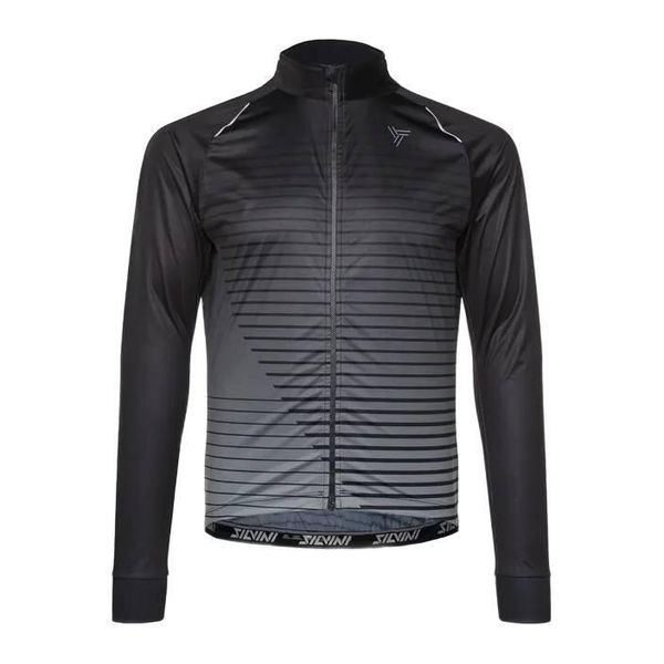 Kurtka rowerowa męska SILVINI Parina. Szare kurtki męskie Silvini, m, bez wzorów, bez kaptura, rowerowe. W wyprzedaży za 325.00 zł.