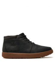 Timberland Trzewiki TB1A2DSN0011 Czarny. Czarne botki męskie Timberland, bez wzorów, z nubiku, bez obcasa, bez zapięcia. Za 699.99 zł.