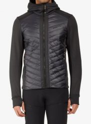 Kurtka hybrydowa męska Didriksons Zuko Full Zip 2. Czarne kurtki męskie Didriksons, m, bez wzorów, z elastanu, bez kaptura. Za 530.50 zł.