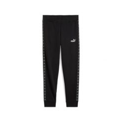 Puma Spodnie Ess Tape Tr Cl 68501301. Czarne spodnie sportowe damskie Puma, bez wzorów, sportowe, długie. Za 146.99 zł.