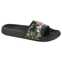 Klapki Ellesse Duke Slides EL11W74502-07 wielokolorowe. Klapki damskie bez wzorów, z materiału, sportowe, bez obcasa, bez zapięcia. Za 151.80 zł.