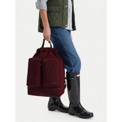 Plecak Hunter. Czerwone plecaki męskie Hunter, bez wzorów, sportowe. Za 179.99 zł.
