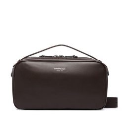 Torebka Emporio Armani. Szare listonoszki damskie Emporio Armani, bez wzorów, bez dodatków. Za 2,104.00 zł.