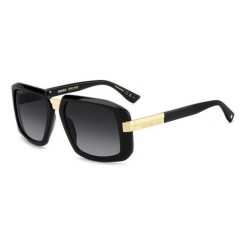 Okulary przeciwsłoneczne męskie DSQUARED2 D2 0178/S 807 Rozmiar 57 mm. Czarne okulary przeciwsłoneczne damskie DSQUARED. W wyprzedaży za 1,167.65 zł.