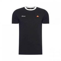 Koszulka sportowa męska Ellesse Ferdorini Tee. Czarne koszulki sportowe męskie Ellesse, l, bez wzorów, bez ramiączek, trekkingowe. Za 139.00 zł.