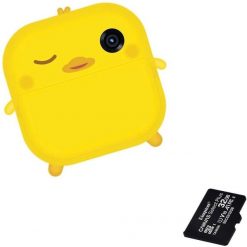 Aparat cyfrowy THD Pachet: Card memorie 32 Gb + Camera foto-video pentru copii, THD Pixels M2, imprimanta termica, obiectiv frontal 18 megapixeli, obi. Aparaty kompaktowe THD. Za 315.35 zł.