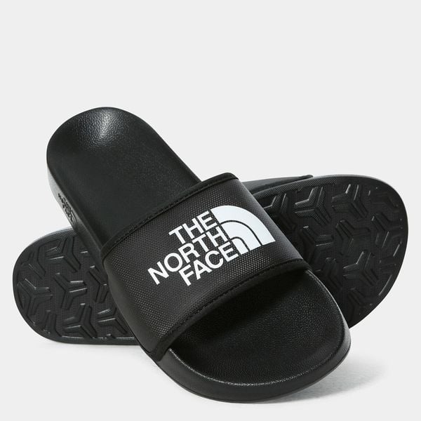 Klapki damskie The North Face W Base Camp Slide Iii. Białe klapki damskie The North Face, bez wzorów, sportowe, bez obcasa, bez zapięcia. Za 157.99 zł.