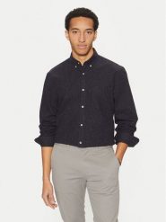 Guess Koszula M5RH31 WGXJ0 Granatowy Regular Fit. Niebieskie koszule męskie Guess, l, z aplikacjami, z bawełny, bez kołnierzyka, bez ramiączek. Za 219.99 zł.