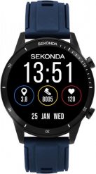 Smartwatch Sekonda 30288 Niebieski. Niebieskie zegarki smartwatch Sekonda, bez wzorów. Za 351.00 zł.
