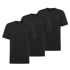 3-Pak T-Shirt Mustang Style Alex Czarny 1017989 4142. Czarne t-shirty męskie Mustang, uniwersalny, bez wzorów, bez kołnierzyka, bez ramiączek. W wyprzedaży za 119.99 zł.