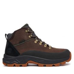 Trekkingi Timberland. Brązowe buty zimowe męskie Timberland, bez zapięcia. Za 649.99 zł.