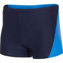 Kąpielówki męskie MAJM201 - granat. Kąpielówki męskie 4F, m, bez wzorów, z materiału. W wyprzedaży za 39.99 zł.