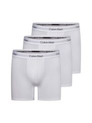 Calvin Klein Bokserki w 3-paku Mężczyźni Bawełna biały, M. Białe bokserki męskie Calvin Klein, bez wzorów, z bawełny. Za 199.95 zł.
