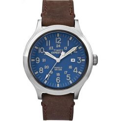 Zegarek Timex Męski TW4B06400 Expedition Scout brązowy. Brązowe zegarki męskie Timex, bez wzorów. Za 209.00 zł.