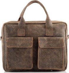 Belveder Torba zamszowa na laptopa 15,6 beżowa BV82. Brązowe torby na laptopa damskie Belveder, bez wzorów, z zamszu, zamszowe. Za 449.90 zł.