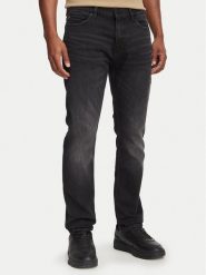 HUGO Jeansy 50561271 Czarny Slim Fit. Czarne jeansy męskie Hugo, z bawełny. Za 599.99 zł.