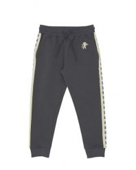 Bluza z bawełna z sznurek regulacyjny na co dzień. Szare bluzy damskie LEONE 1947 APPAREL, bez wzorów, z bawełny, bez ramiączek, bez kaptura. Za 63.11 zł.