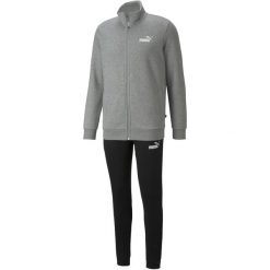 Dres Puma Clean Sweat Suit, Mężczyźni. Szare komplety dresowe męskie Puma, m, bez wzorów, z bawełny. Za 390.00 zł.