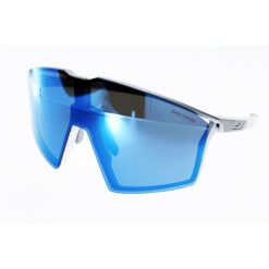 Okulary rowerowe Julbo Edge - Silver/biały | Spectron cat 3Cf. Białe okulary przeciwsłoneczne damskie JULBO. Za 525.00 zł.