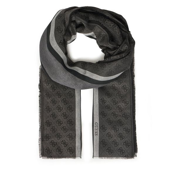 Szal Guess. Czarne szaliki damskie Guess, z aplikacjami. Za 329.99 zł.