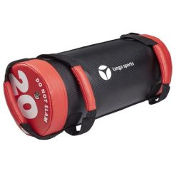 Funkcjonalna torba Tanga sports 22 Øx55 cm. Czarne torby sportowe męskie TANGA SPORTS, bez wzorów, ze skóry. Za 521.50 zł.