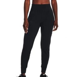 Spodnie treningowe damskie Under Armour Motion Jogger. Szare spodnie dresowe damskie Under Armour, bez wzorów, z dresówki, sportowe. Za 363.00 zł.