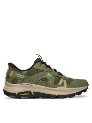 Skechers Trekkingi Slip-ins Equalizer 5.0 Trail - Harvest 256009/GRN Zielony. Zielone buty zimowe męskie Skechers, bez wzorów, z materiału, bez obcasa, bez zapięcia. Za 519.99 zł.