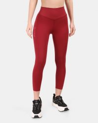 Damska legginsy fitness Kilpi RIVIAN-W. Czerwone legginsy damskie Kilpi, bez wzorów, z nylonu. Za 256.81 zł.