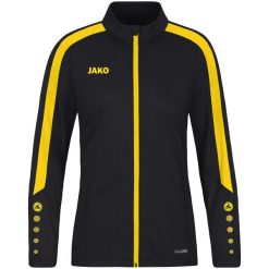 Poliestrowa bluza dresowa Jako Power. Czarne bluzy damskie Jako, xl, bez wzorów, z dresówki, sportowe, bez ramiączek, z kapturem. Za 325.00 zł.