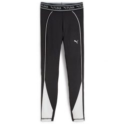 Legginsy Puma Fit Train Strong 78 Tight, Kobiety. Czarne legginsy damskie Puma, bez wzorów. Za 322.00 zł.