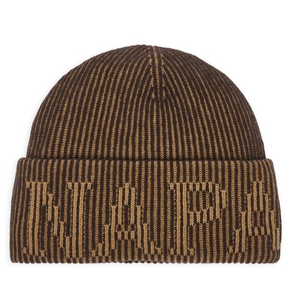 Czapka Napapijri. Brązowe czapki męskie Napapijri, na zimę, bez wzorów. Za 329.99 zł.
