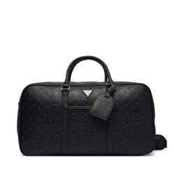 Torba podróżna Guess. Czarne torby podróżne damskie Guess, z aplikacjami. Za 1,089.00 zł.