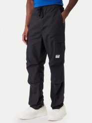 HUGO Spodnie materiałowe Gadic242 50545643 Czarny Relaxed Fit. Czarne spodnie materiałowe męskie Hugo, bez wzorów, z bawełny. Za 599.99 zł.