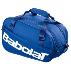 Torba do padla Babolat Court S granatowa. Białe torby sportowe męskie BABOLAT, bez wzorów, z materiału. Za 269.99 zł.