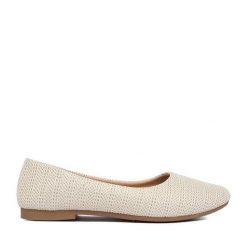 Baleriny JENNY. Balerinki damskie Jenny, bez wzorów, bez obcasa, bez zapięcia. Za 59.99 zł.