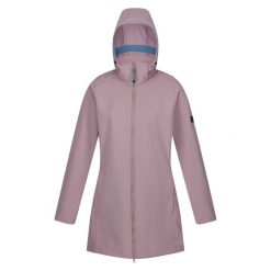 Kurtka Softshellowa Damska Carisbrooke. Białe kurtki sportowe damskie Regatta, xl, bez wzorów, z softshellu, bez ramiączek, bez kaptura, trekkingowe. Za 167.99 zł.