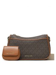 MICHAEL Michael Kors Torebka Jet Set 32S3GJ6C8B Brązowy. Brązowe listonoszki damskie MICHAEL Michael Kors, bez wzorów, ze skóry, bez dodatków. Za 699.99 zł.
