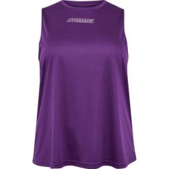 Damski tank top Hummel Te Curvy Plus. Fioletowe topy damskie Hummel, bez wzorów, sportowe, bez kołnierzyka, bez ramiączek. Za 120.00 zł.