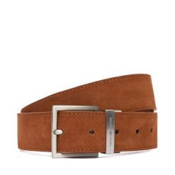 Pasek Męski Tommy Hilfiger. Brązowe paski męskie Tommy Hilfiger. Za 289.99 zł.