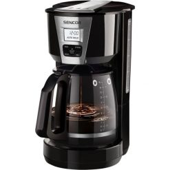 Ekspres przelewowy do kawy 1,8l Sencor czarny. Czarne ekspresy przelewowe Sencor. W wyprzedaży za 203.00 zł.