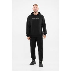 Bluza męska VIKING Team Wear Man Bamboo z kapturem. Czarne bluzy sportowe męskie Viking, m, bez wzorów, z kapturem, trekkingowe. Za 279.90 zł.
