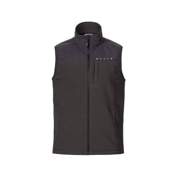 Kurtka bez rękawów Musto Evo Venture. Czarne kurtki męskie Musto, l, bez wzorów, z elastanu, eleganckie, bez kaptura. Za 598.00 zł.