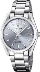 Zegarek Festina Zegarek męski Festina F20683-1 srebrny. Szare zegarki męskie Festina, bez wzorów, srebrne. Za 415.00 zł.
