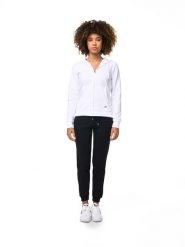 Bluza z kaptur na co dzień na siłownię. Czarne bluzy damskie LEONE 1947 APPAREL, m, bez wzorów, bez ramiączek, bez kaptura. Za 126.26 zł.